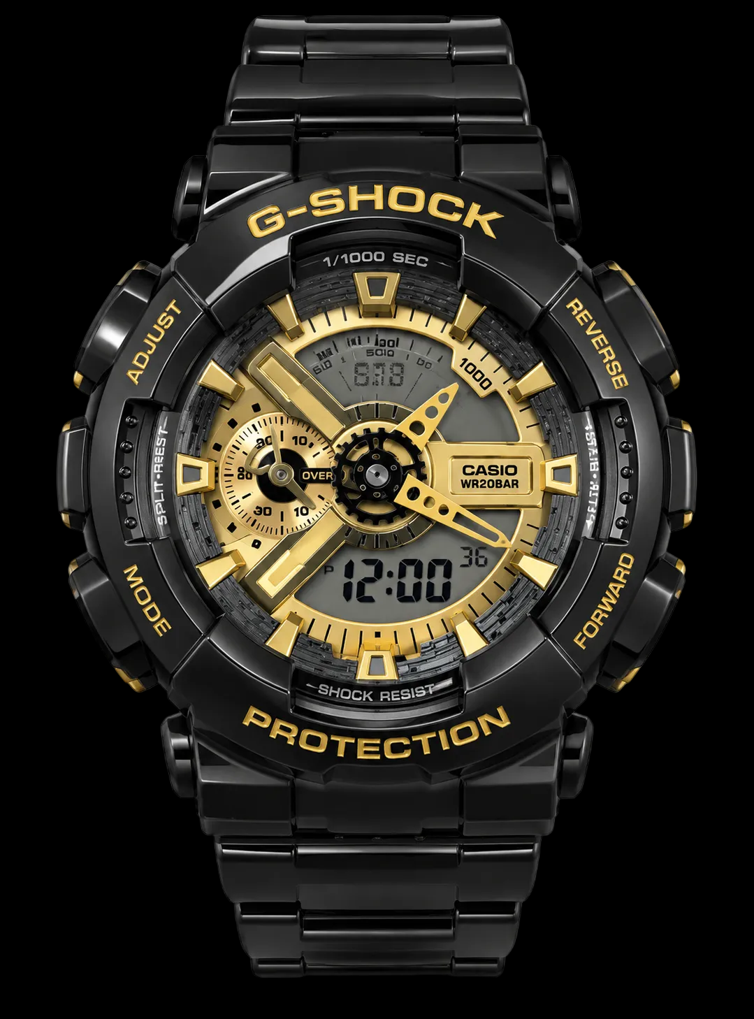 G-Shock Black/Oro