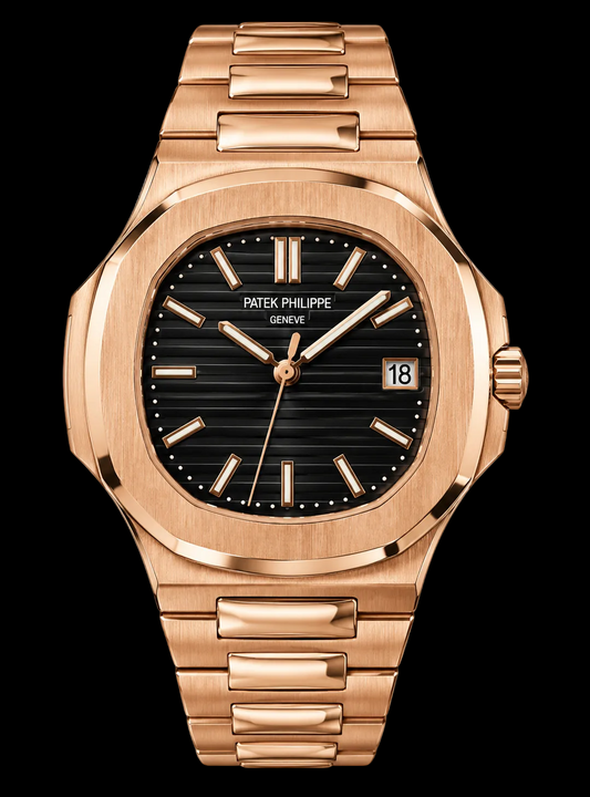 Patek Philippe Oro Rosa/Negro IX