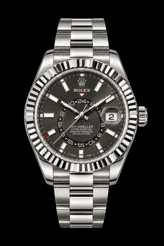 Rolex Sky-Dweller Gris Plata